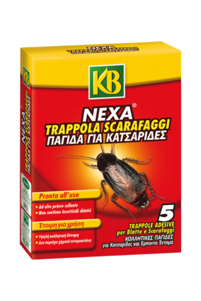 Nexa trappole per blatte e scarafaggi 5 trappole
