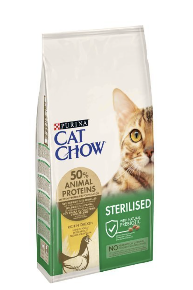 Cat chow sterilized