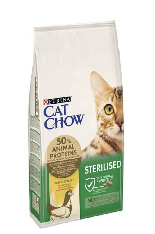 Cat chow sterilized