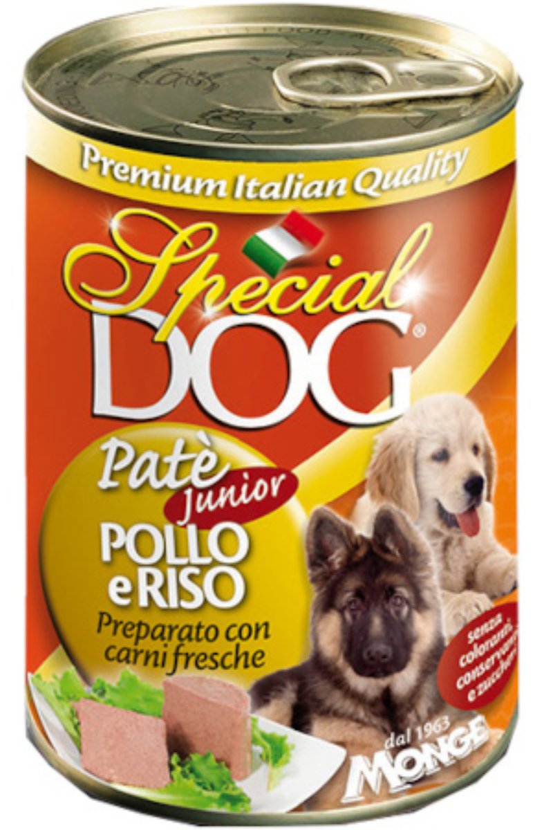 Special Dog Patè 400 gr. Junior pollo e riso