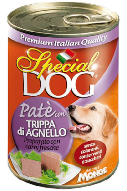 Special Dog patè 400 gr. Trippa di agnello